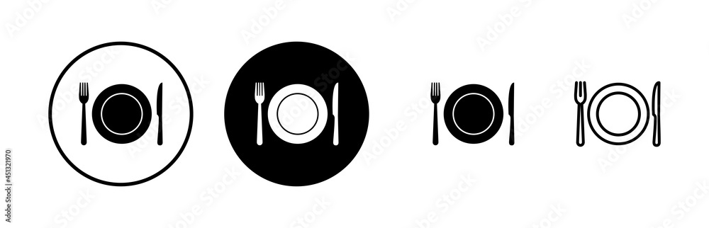 Restaurant icons set.Fork, Spoon, and Knife icon. food icon. Eat Restaurant icons set.Fork, Spoon, and Knife icon. food icon. Eat