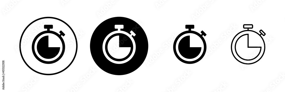 Clock vector icons set. Time icon vector. Clock vector icon Clock vector icons set. Time icon vector. Clock vector icon