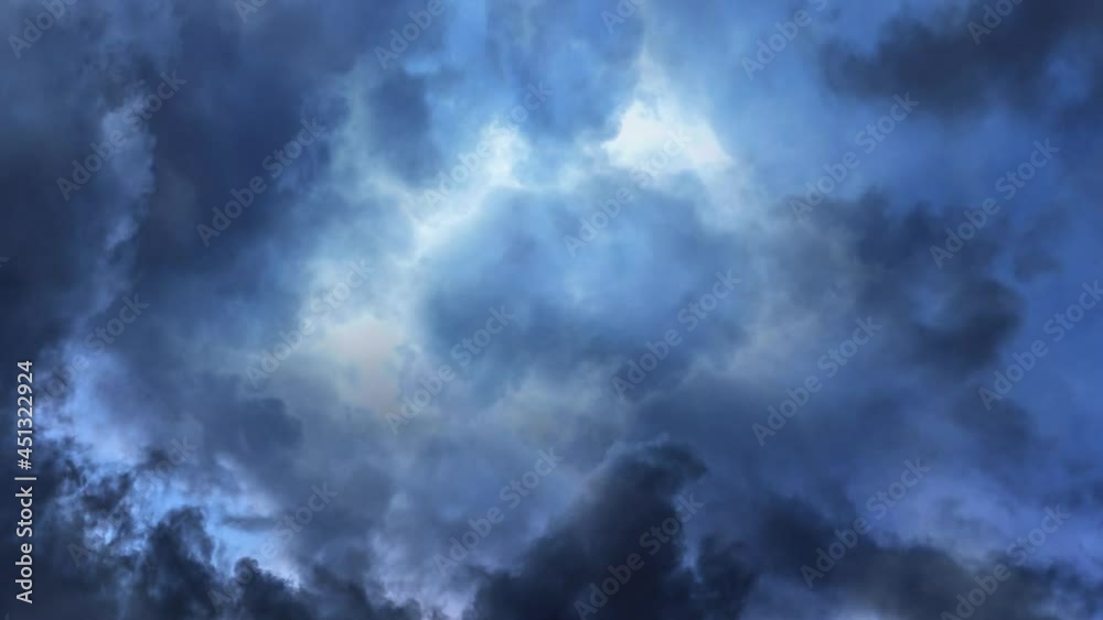 4k thunderstorm dark clouds blue hours 4k thunderstorm dark clouds blue hours