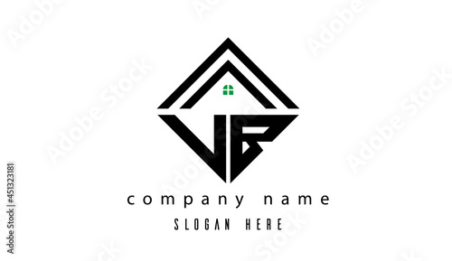 VB creative real estate latter logo Free Download VB creative real estate latter logo - GFXLoad