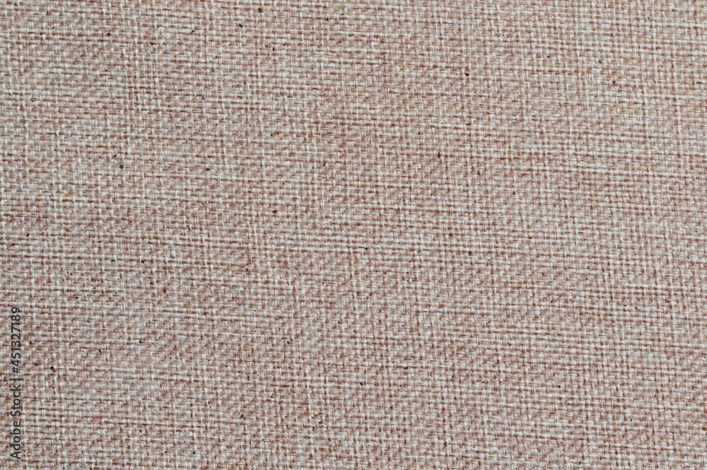 Fototapeta premium Burlap texture background. Copy space for the text