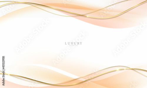 Abstract background white black poster beauty with VIP luxury dynamic. © HNKz