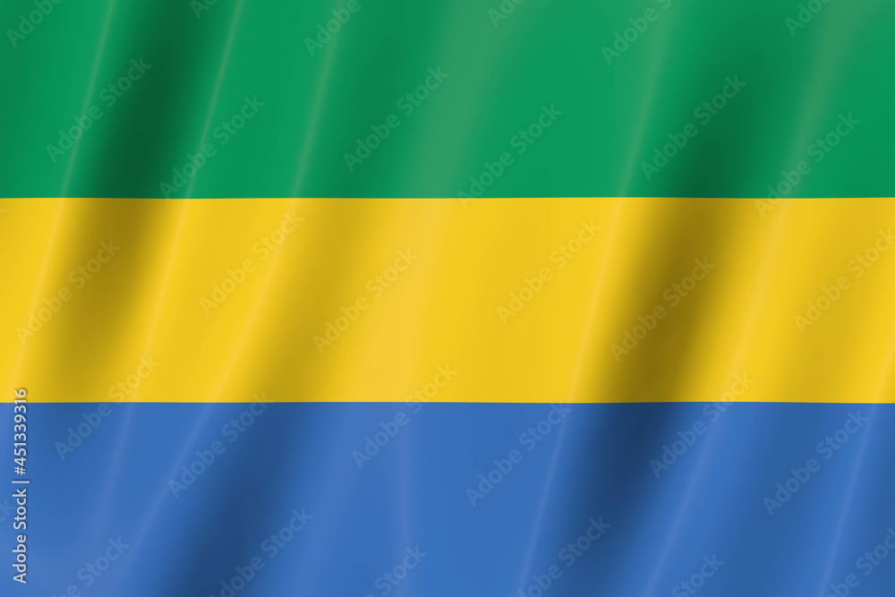gabon flag,3d flag, flag, 3d render,8k gabon flag,3d flag, flag, 3d render,8k