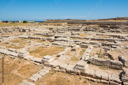 archaeological site of Egnazia. Puglia, Italy