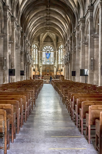 interior of church