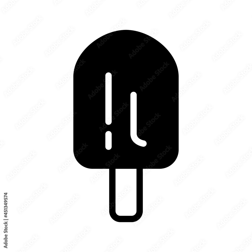 Icecream icon symbol illustration on white background. Icecream icon symbol illustration on white background.