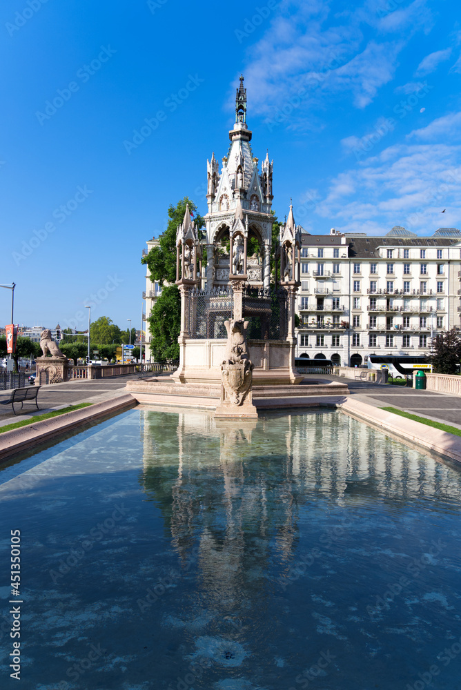 Brunswick Monument is a mausoleum for Charles II, Duke of Brunswick