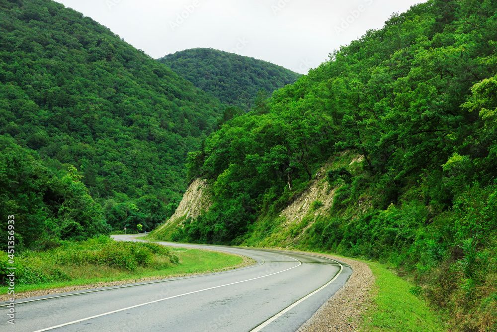 Road in the mountains Road in the mountains