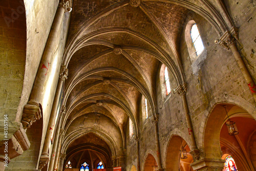 Herblay sur Seine; France - february 21 2021 : Saint Martin church photo