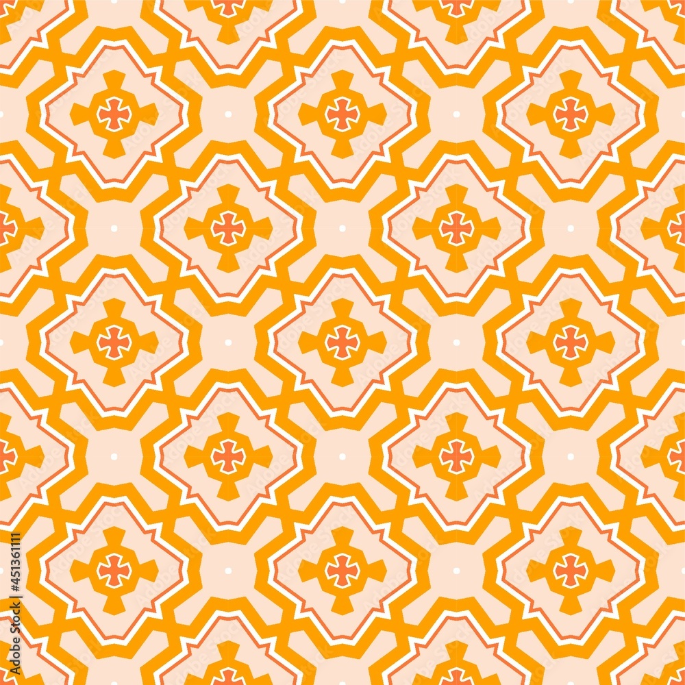 Obraz premium Seamless shape ornament. Abstract pattern modern design ready for print
