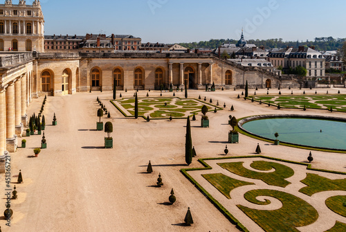 Ogrody pałacu Wersalskiego - Paryż, Francja