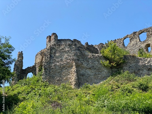Castle fortress Ruzica grad or Utvrda Ruzica grad ili Tvrdjava Ružica grad, Duzluk - Orahovica, Croatia (Slavonija, Hrvatska) photo