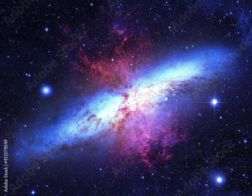 Fototapeta Naklejka Na Ścianę i Meble -  Gorgeous Galaxy - Elements of this Image Furnished by NASA