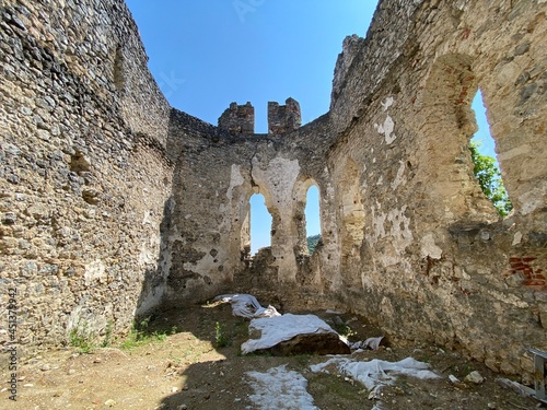 Castle fortress Ruzica grad or Utvrda Ruzica grad ili Tvrdjava Ružica grad, Duzluk - Orahovica, Croatia (Slavonija, Hrvatska) photo