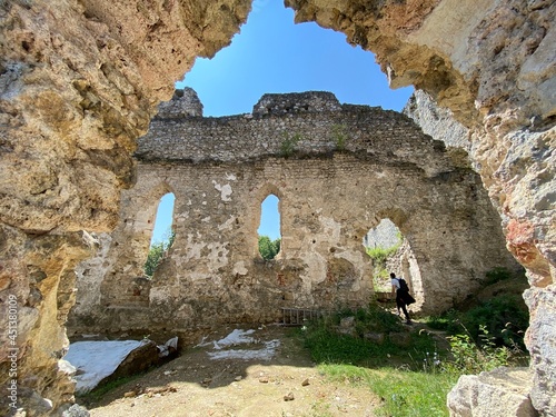 Castle fortress Ruzica grad or Utvrda Ruzica grad ili Tvrdjava Ružica grad, Duzluk - Orahovica, Croatia (Slavonija, Hrvatska) photo