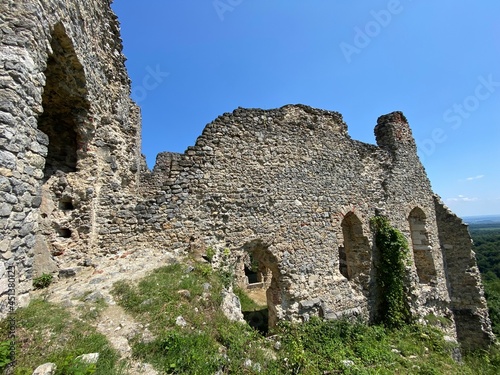 Castle fortress Ruzica grad or Utvrda Ruzica grad ili Tvrdjava Ružica grad, Duzluk - Orahovica, Croatia (Slavonija, Hrvatska) photo