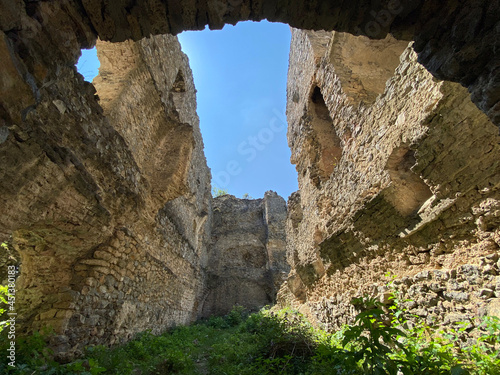 Castle fortress Ruzica grad or Utvrda Ruzica grad ili Tvrdjava Ružica grad, Duzluk - Orahovica, Croatia (Slavonija, Hrvatska) photo