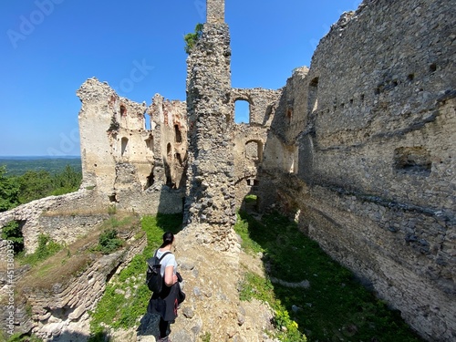 Castle fortress Ruzica grad or Utvrda Ruzica grad ili Tvrdjava Ružica grad, Duzluk - Orahovica, Croatia (Slavonija, Hrvatska) photo