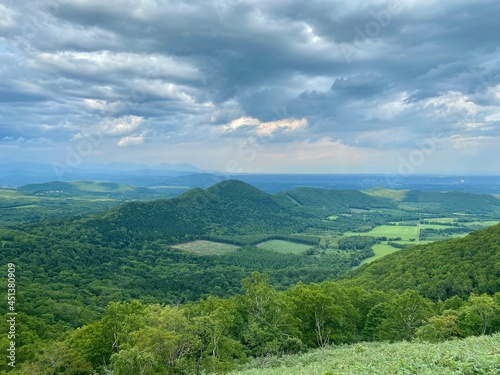 landscape with clouds