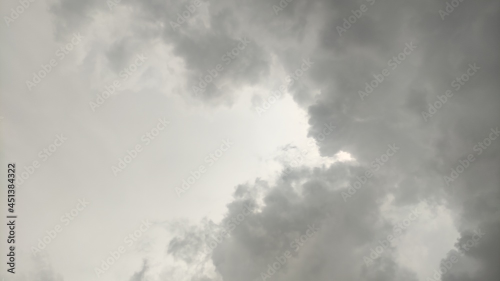 The sky is full of clouds near rain The sky is full of clouds near rain