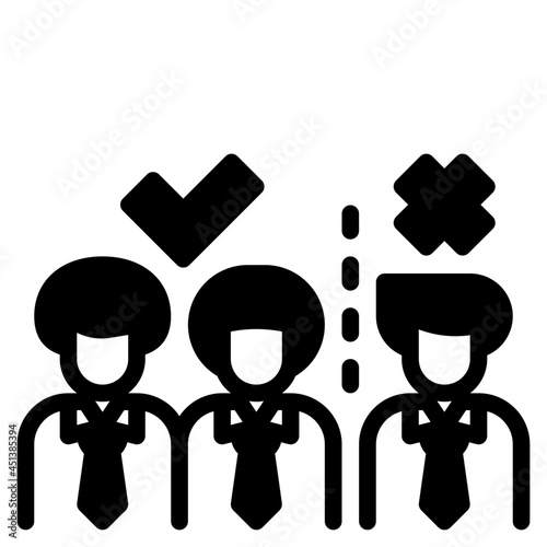 dismiss glyph icon