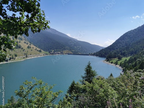 lake in the mountains