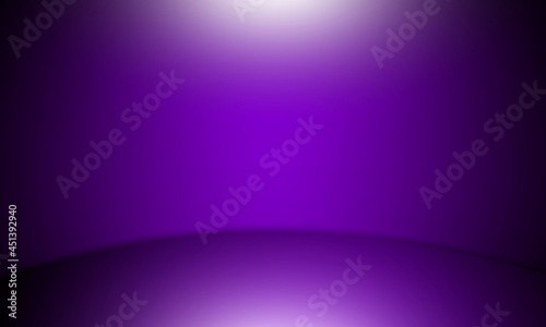Abstract purple smooth gradient background image, space for studio.