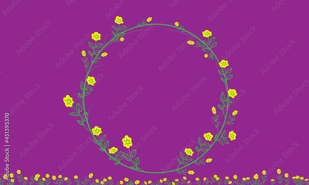 Adorable floral frames make perfect wreaths, leaves, flowers and branches. Celebration concept, beauty. Adorable floral frames make perfect wreaths, leaves, flowers and branches. Celebration concept, beauty.