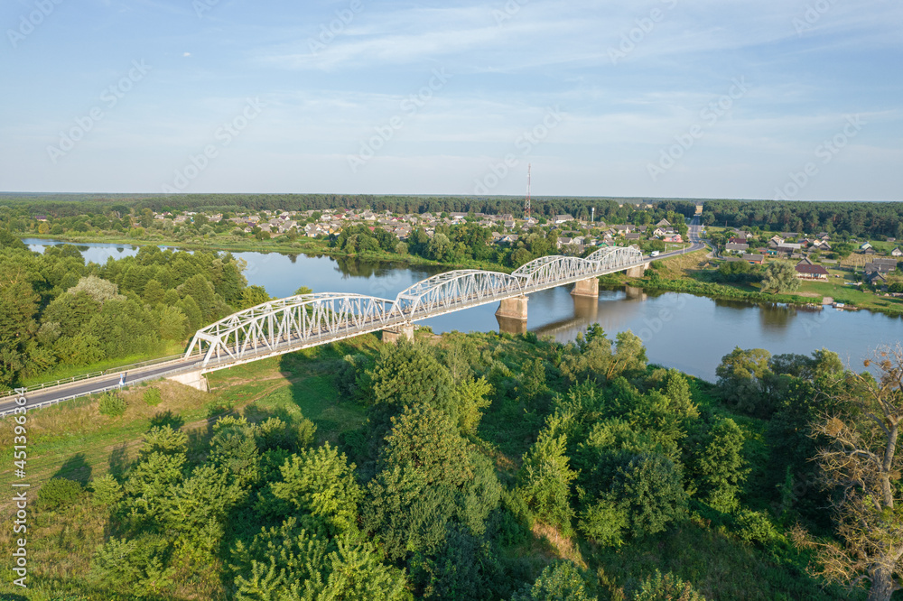 Bridge over the river Neman Bridge over the river Neman