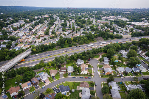 Aerial of Union Township New Jersey  photo