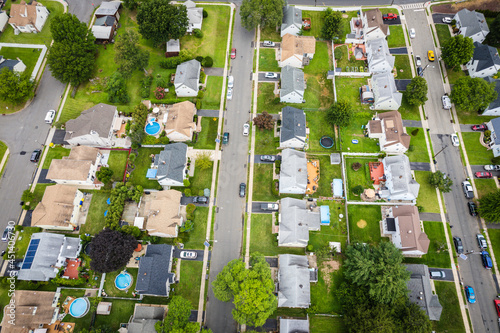 Aerial of Union Township New Jersey 