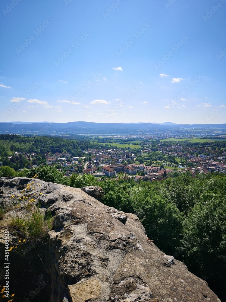 Blick von der Burg Liebenstein