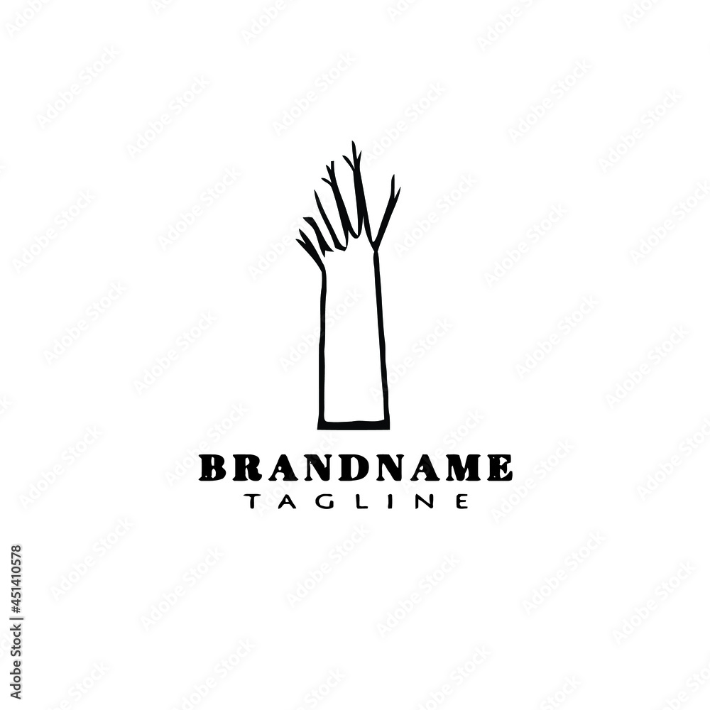 africa tree cartoon logo icon design template black unique illustration africa tree cartoon logo icon design template black unique illustration
