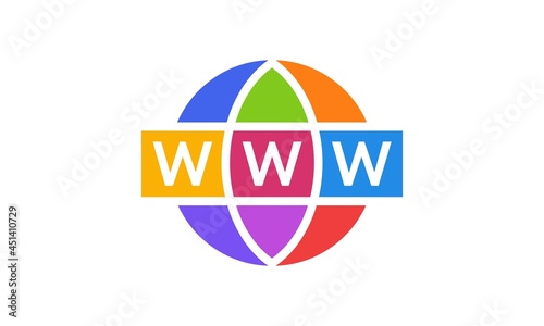 Web Icon flat isolated. Website pictogram. Internet symbol web site design, logo, app, Vector illustration Free Download Web Icon flat isolated. Website pictogram. Internet symbol web site design, logo, app, Vector illustration - GFXLoad