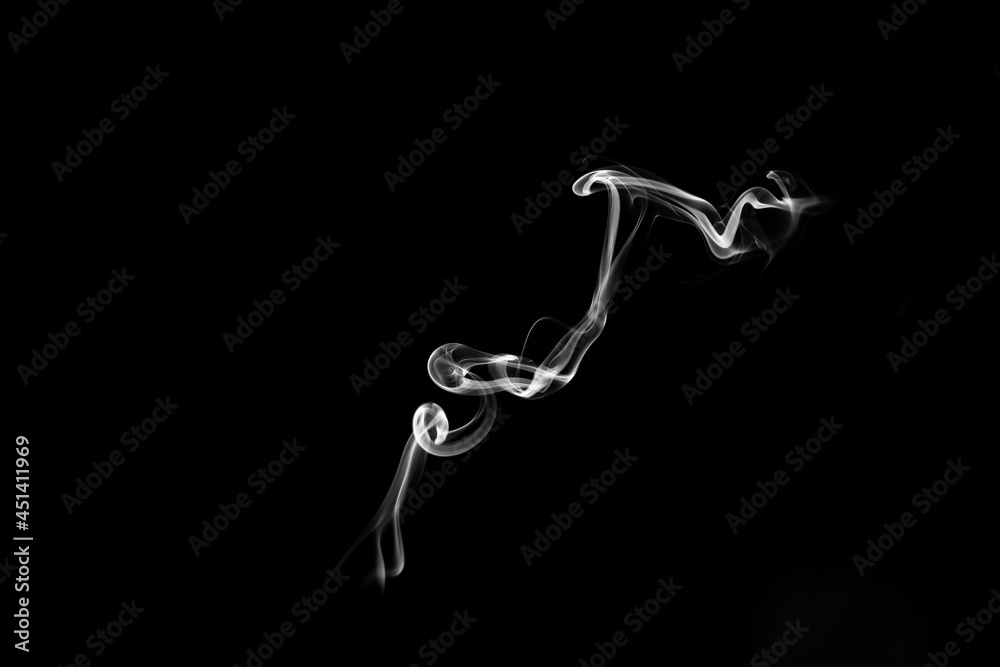 Smoke, clouds in a black background. Smoke, clouds in a black background.