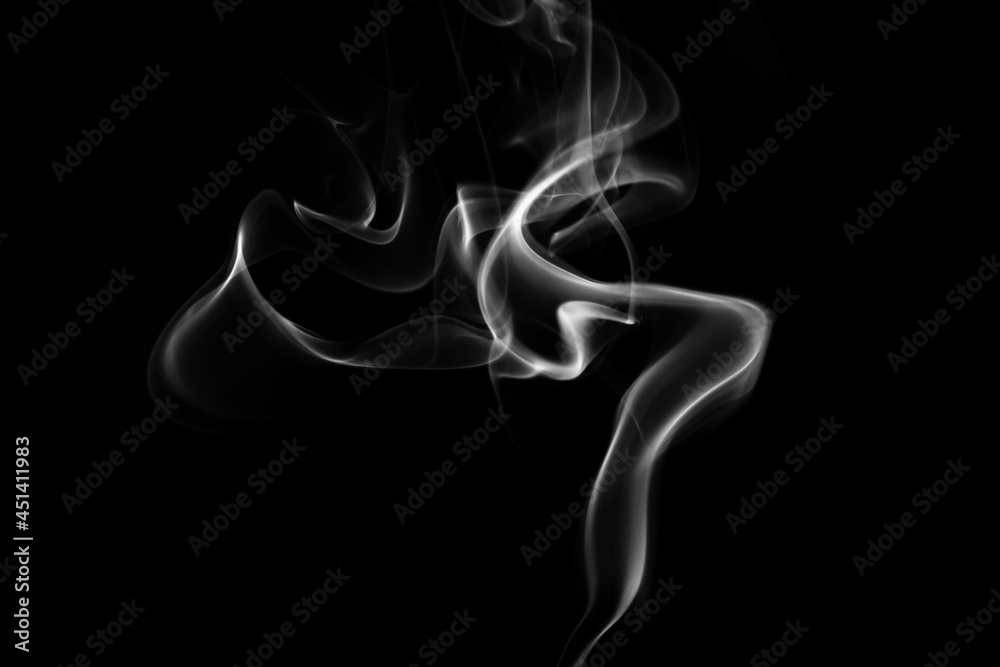 Smoke, clouds in a black background. Smoke, clouds in a black background.