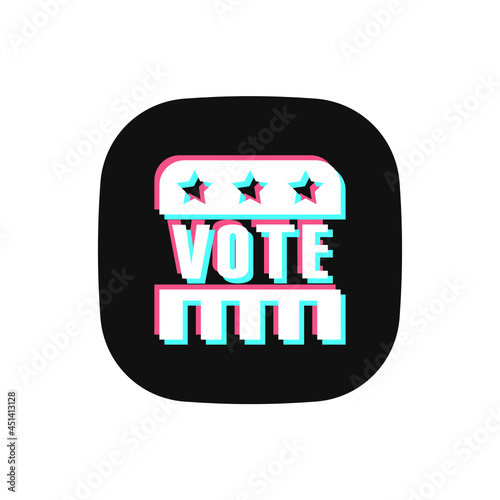 Vote - Sticker