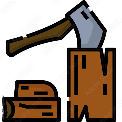 chop line icon