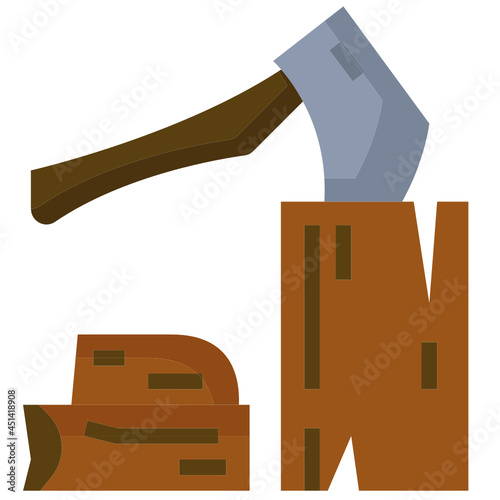 chop flat icon