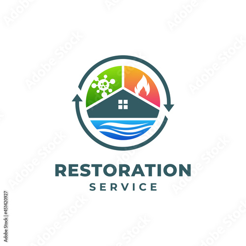 Building Restoration Services Logo