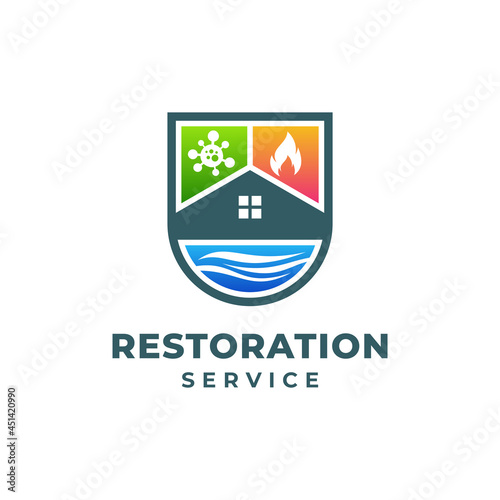 Building Restoration Services Logo