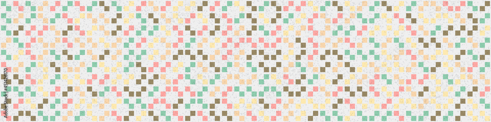 Fototapeta premium Abstract Geometric Pattern generative computational art illustration