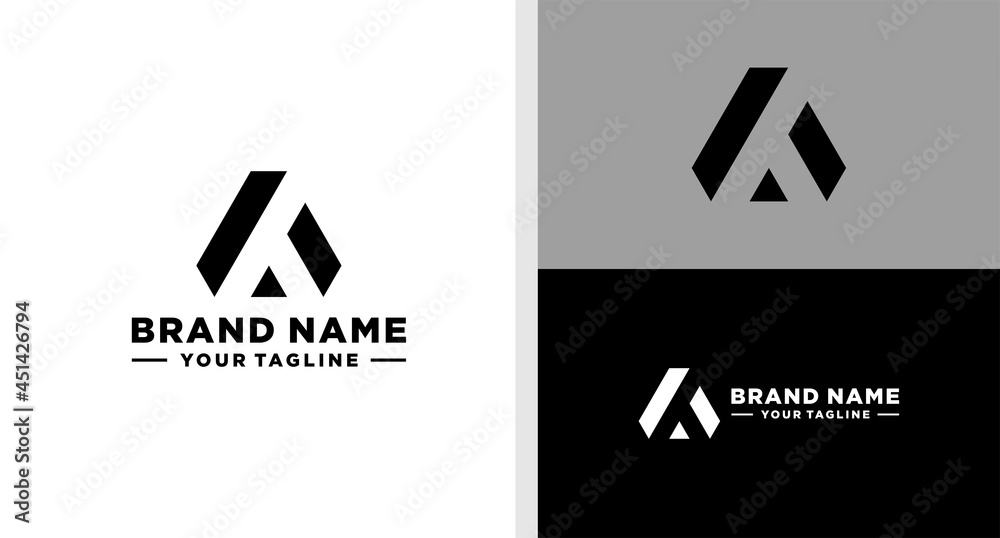 AT LOGO TRIANGLE BOLD EDITABLE AT LOGO TRIANGLE BOLD EDITABLE