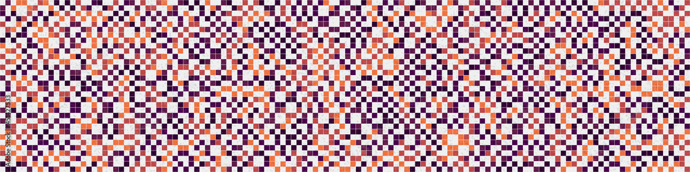 Fototapeta premium Abstract Geometric Pattern generative computational art illustration