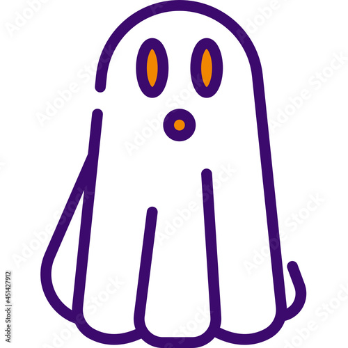 ghost one color icon