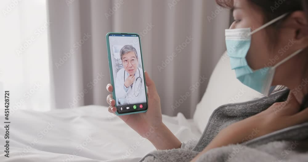 telemedicine concept by phone