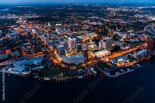 Norfolk Waterside at Night