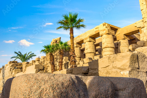 Εκτύπωση καμβά Huge columns in Karnak