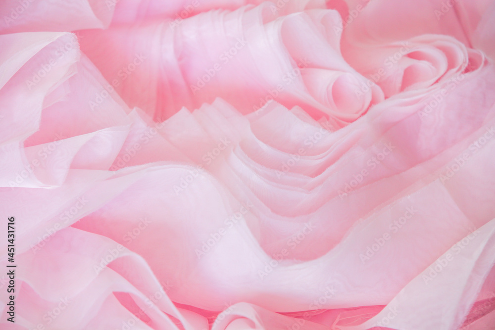 Obraz premium Abstract background pink fabric.