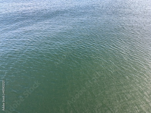 Surface of the sea water from the top view, natural background
